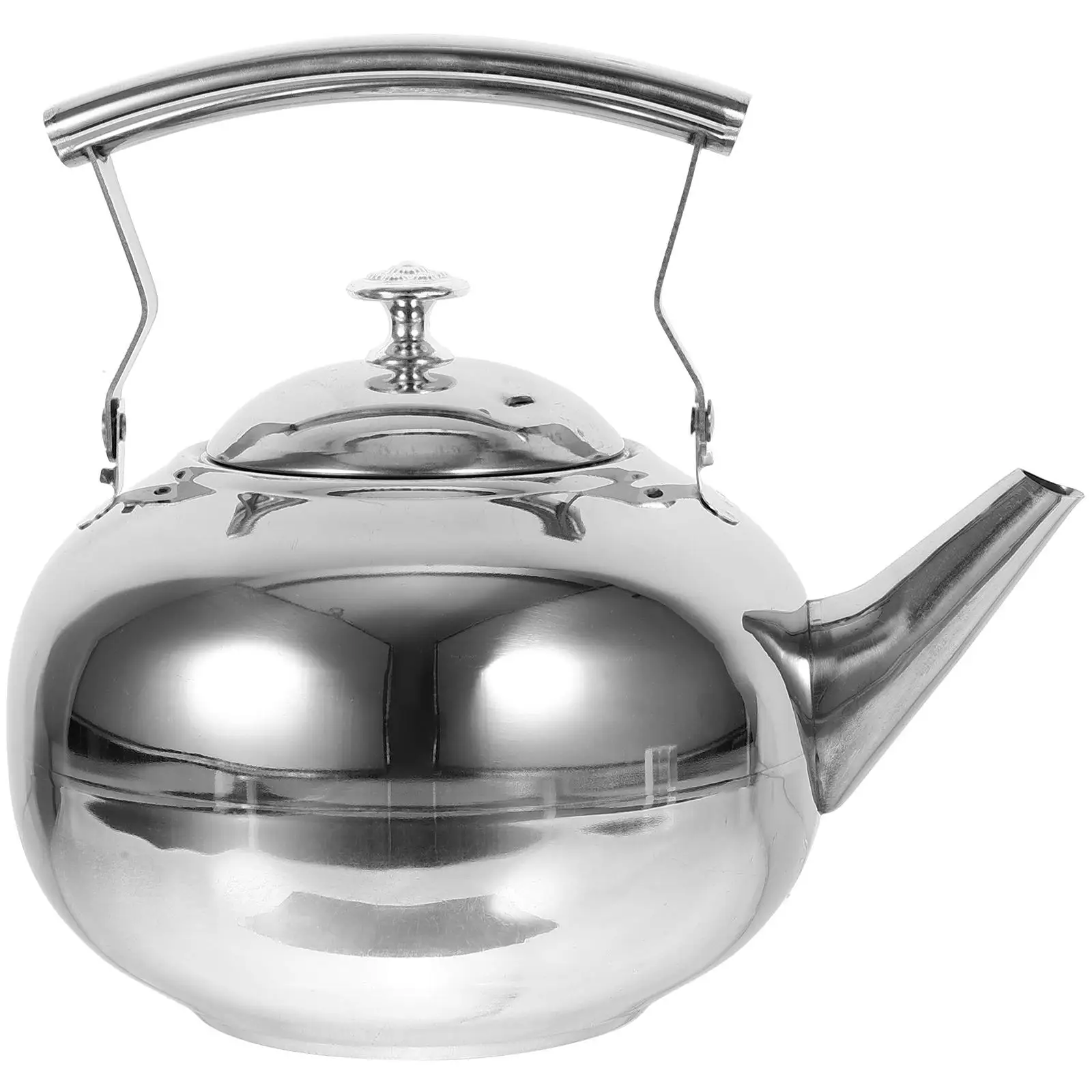 

Stainless Steel with Filter 20pc Silver Kettle Stovetop Boiling Tea Kitchen Bar Stainless Steel Tea Pot Utensils Set