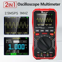 2-in-1 Digital Multimeter, Analog Bandwidth, 2.5MS/s Sampling Rate, Waveform Storage, Oscilloscope and Signal Generator Tester