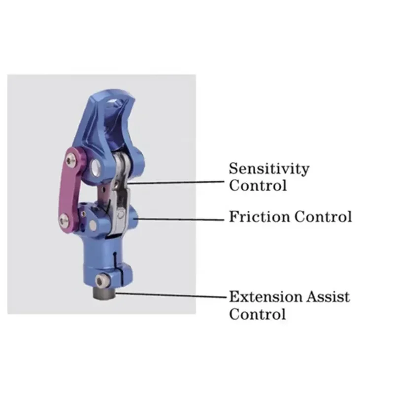 Hot SalECFZ 4-Bar Pediatric Joint ,Polycentric, Extension, Friction Swing Control