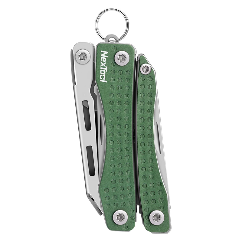 NexTool 10-IN-1 mini-vlaggenschip multifunctioneel gereedschap Opvouwbaar EDC-handgereedschap Schroevendraaiertang Flesopener voor buitenschaar