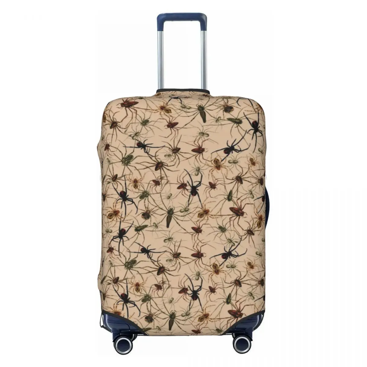 Arachnophobia Spider Suitcase Cover Holiday Halloween Useful Luggage Accesories Travel Protection Christmas Gift