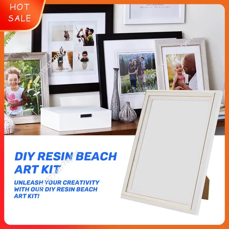 Художественный набор из морского стекла, наборы для самостоятельного изготовления для взрослых, декор из морского стекла, морское стекло, художественный набор из смолы для пляжа своими руками, художественный подарок из морского стекла A62X
