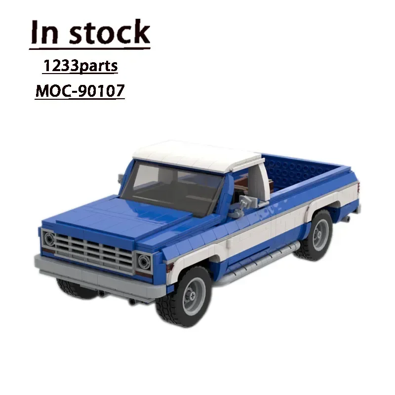 Classico Silverado 1978 Camion di Montaggio Splicing Building Block Modello 1233 Parti di Auto Building Block Per Adulti Bambini Compleanno Giocattolo Regalo