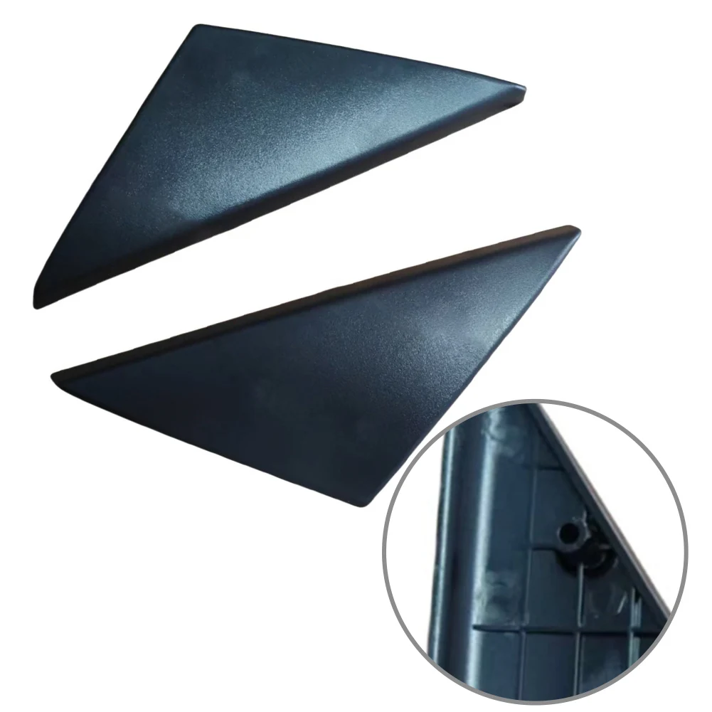 

2x Door Set Square Sash Outer For Tuscani Coupe For Tiburon 2002-2008 825172C000 825272C000 ABS BLACK Reversing Mirror Triangle