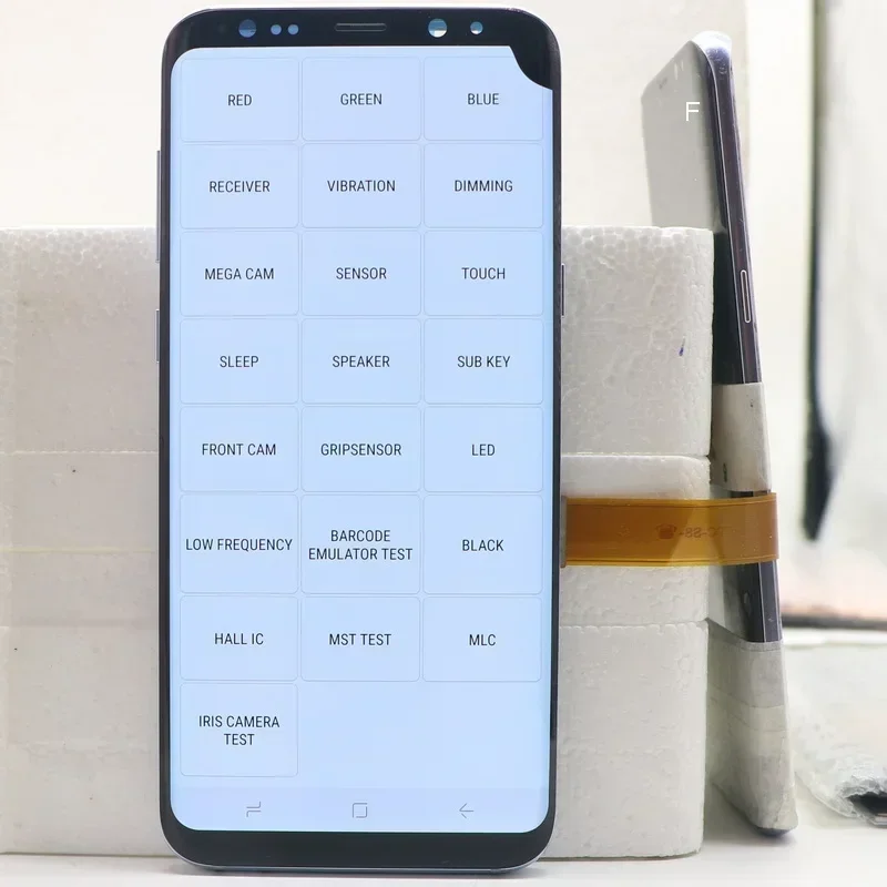 SUPER AMOLED S8 + tela LCD para Samsung Galaxy S8 Plus LCD G955 G955F G955U G955F/DS Display Touch Screen Digitador Assembléia