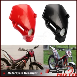 Enduro Moto Trial Motorcycle Headlight LED Headlamp Version For Gas Gas TXT EC 125 250 280 300 Sherco Racing Mini Front Light