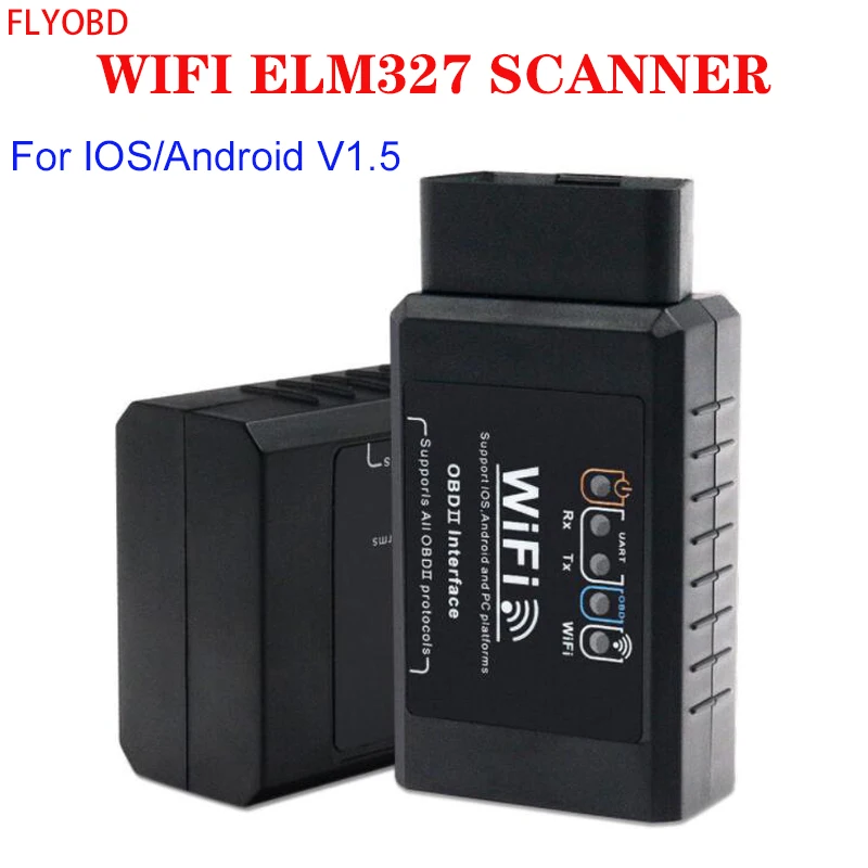 

Wifi Elm327 V1.5 for IOS/Android obdii OBD2 Code Reader mini ELM 327 Auto Diagnostic Tools car scan tool