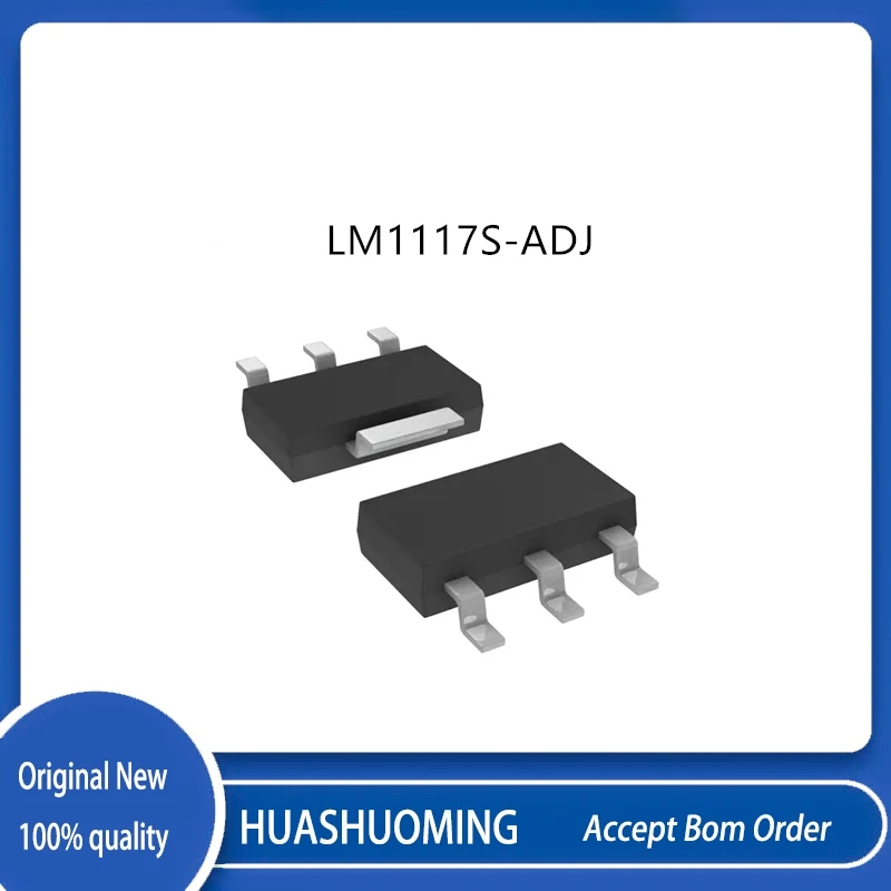 

100Pcs/Lot LM1117S-ADJ LM1117 SOT-223