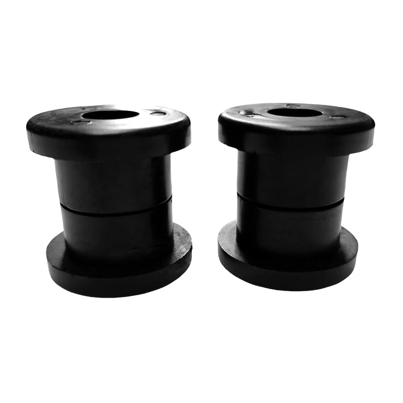 

YUNTANMT Handlebar Riser Damper Bushings Fits for Harley Softail Dyna Sportster 1986-2017 P/N 56165-03,Black and Red