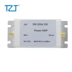 TZT 1M-1GHz Broadband RF Power Amplifier Module 2W HF FM VHF UHF FM RF Power Amp