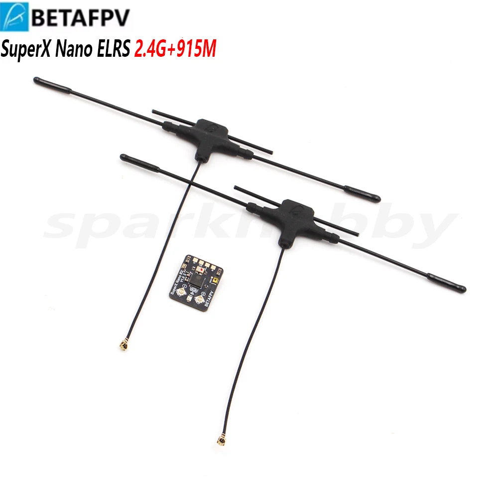 BETAFPV SuperX Gemini Xross Nano ELRS 2.4G+915Mhz Dual frequency receiver For RC FPV Racing Freestyle Drone Parts