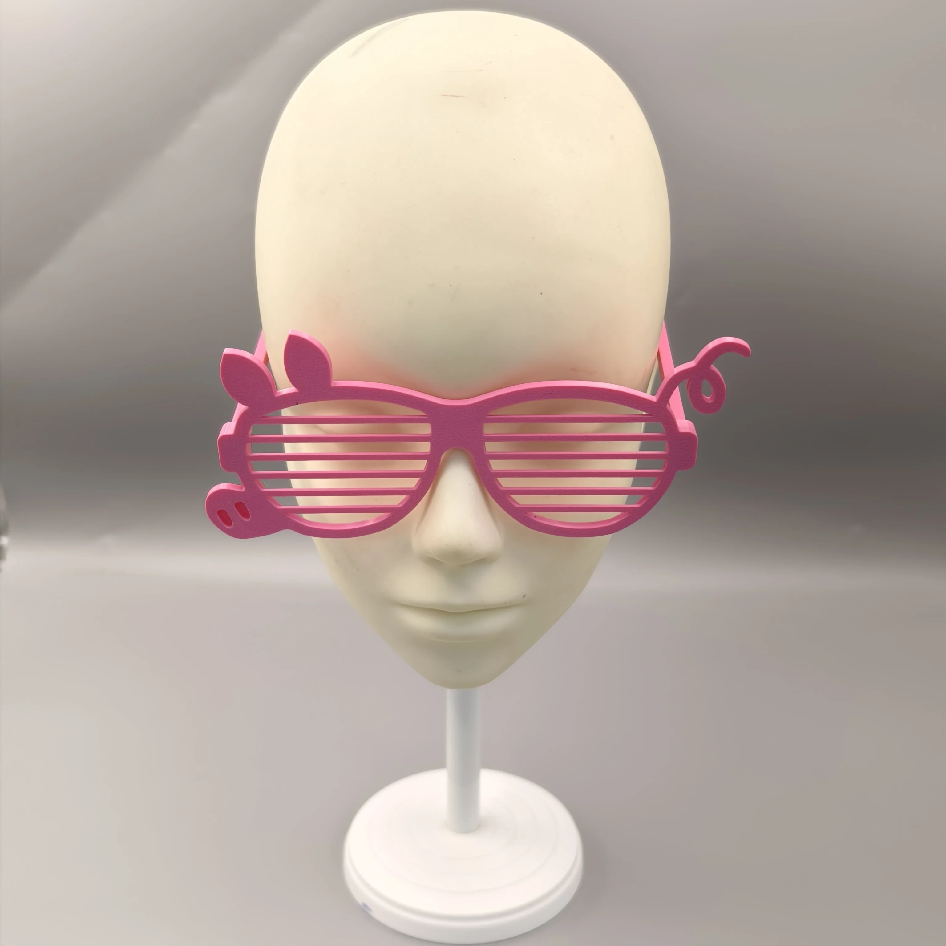 Lunettes Nick Wilde de style cochon pour cosplay, accessoires de fête pour adultes et enfants