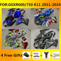 fit for GSXR 600 750 2011 - 2024 K11 gsxr600 gsxr750 2012 2013 2014 2015 full Fairing Kit Motorcycle bodywork Fairings kits zxmt