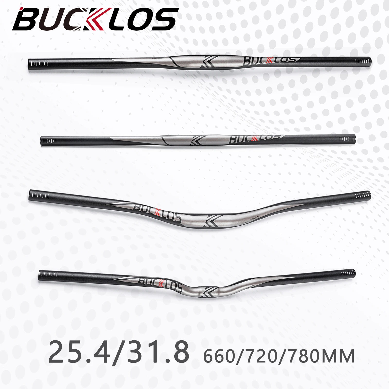 

BUCKLOS 31,8/25,4 мм руль для горного велосипеда 660/720/780 мм MTB руль из алюминиевого сплава велосипедная стойка велосипедная плоская планка