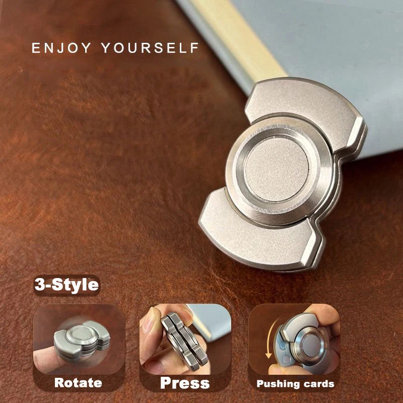 3 in 1 다중 플레이 마그네틱 슬라이더 피젯 스피너 EDC 성인용 피젯 장난감 안티 스트레스 핸드 스피너 불안 자폐증 스트레스 해소
