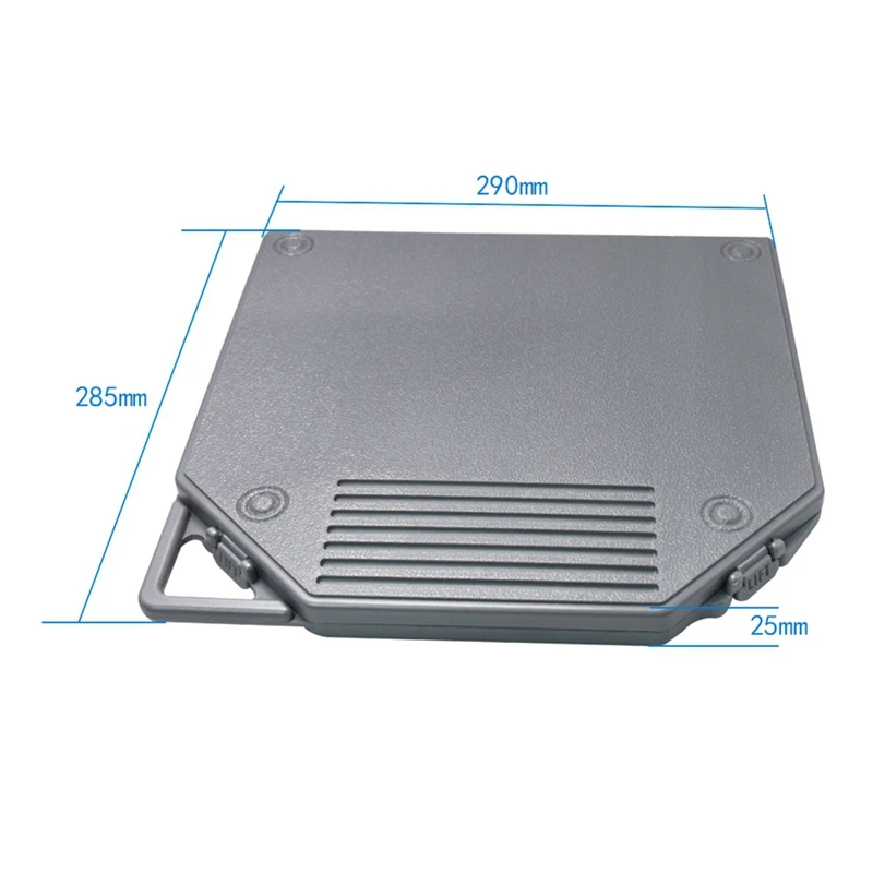 

2 шт., 10-дюймовая пустая катушка для сбора с пустыми ящиками для хранения катушек с полной защитой, открытая катушка для записи, коробка с лентой, чехол A