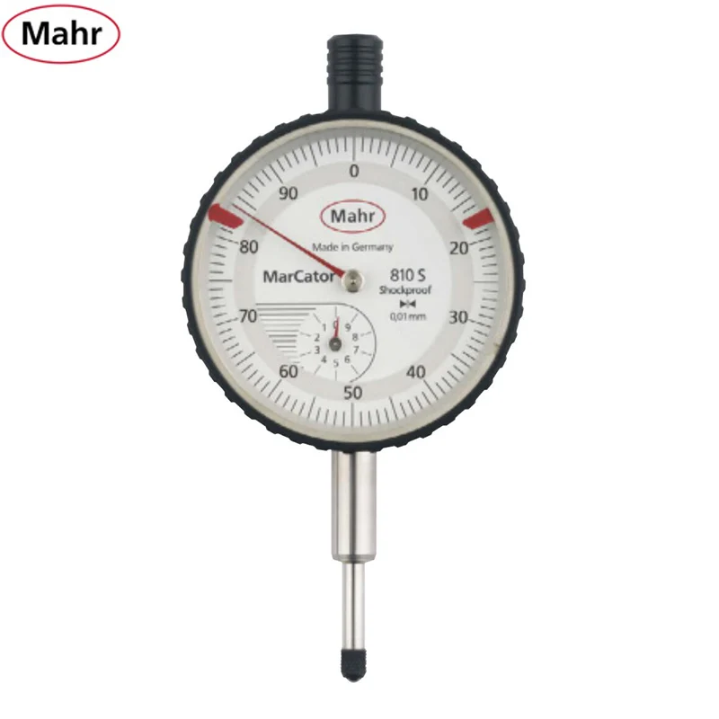 Mahr 다이얼 표시기, 눈금 0.01/0.001mm 범위 0-1/10mm 810S 810A 810SM