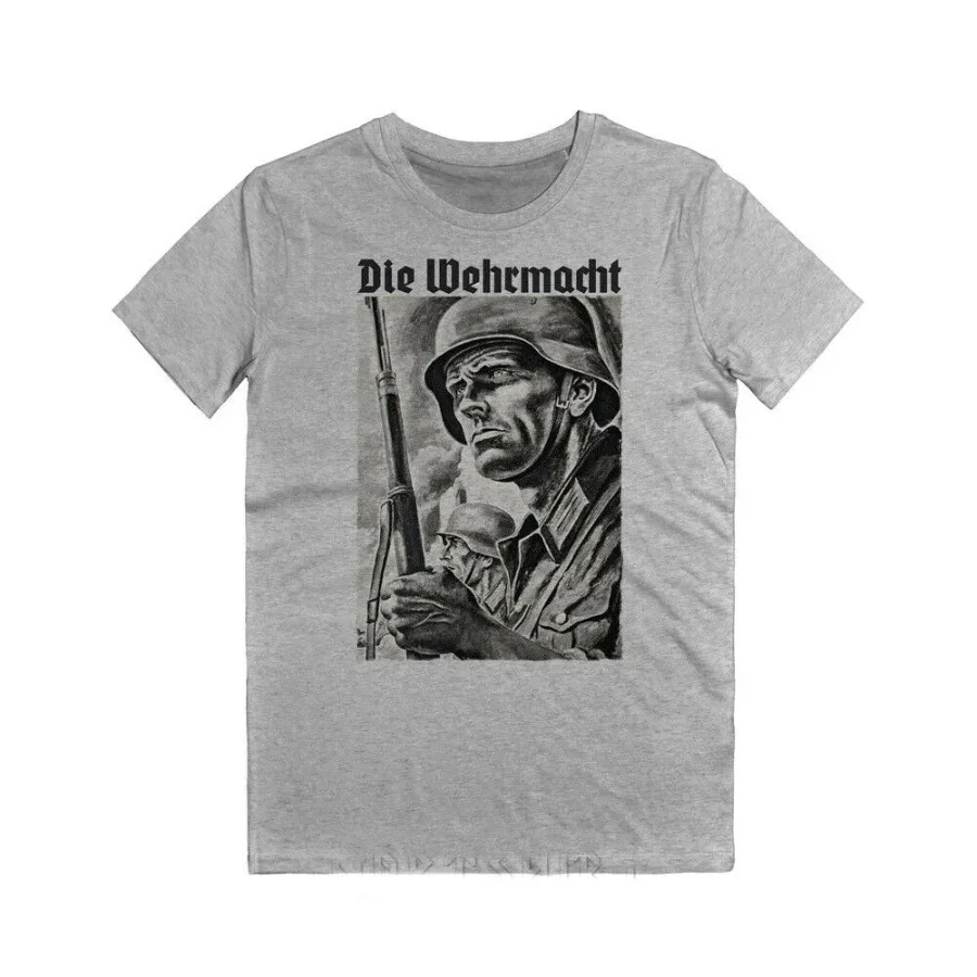 Infantry Division Steel Helmet Wk2 Army Soldiers T-Shirt. Summer Cotton Short Sleeve O-Neck Mens T Shirt New S-3XL