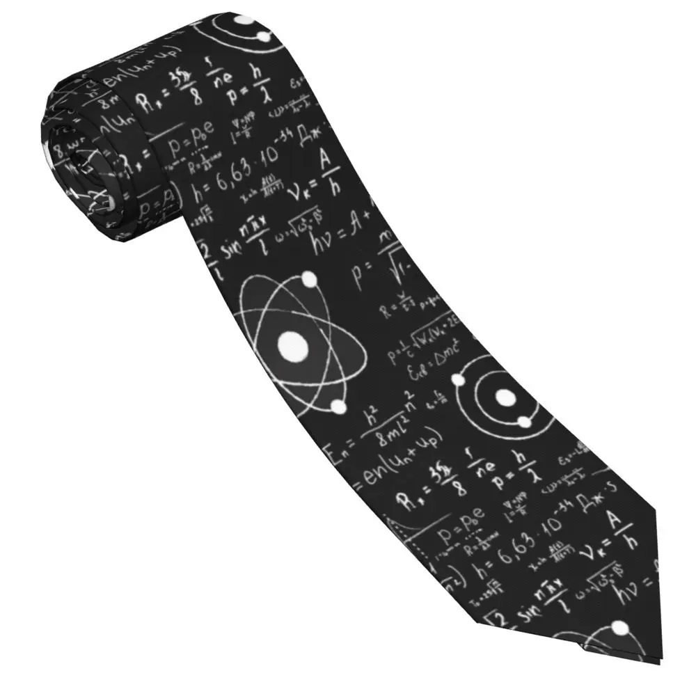 

Math Teacher Gift Neckties Unisex Silk Polyester 8 cm Classic Physical Neck Tie for Men Accessories Wedding Cosplay