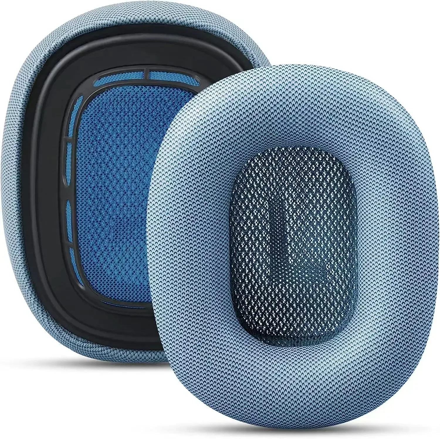 1 paio di cuscinetti auricolari originali di ricambio per cuffie Apple AirPods Max, cuscinetti auricolari in schiuma, fodera per cuscino