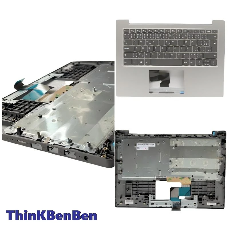 

Чешский платиновый серый чехол с клавиатурой CZ, чехол для упора для рук, чехол для Lenovo Ideapad 1 14, 14IGL05 5CB0X56987