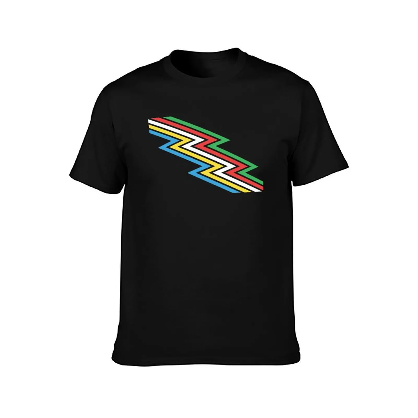 Disability Pride Flag T-Shirt Lightweight Casual Summer T-Shirt
