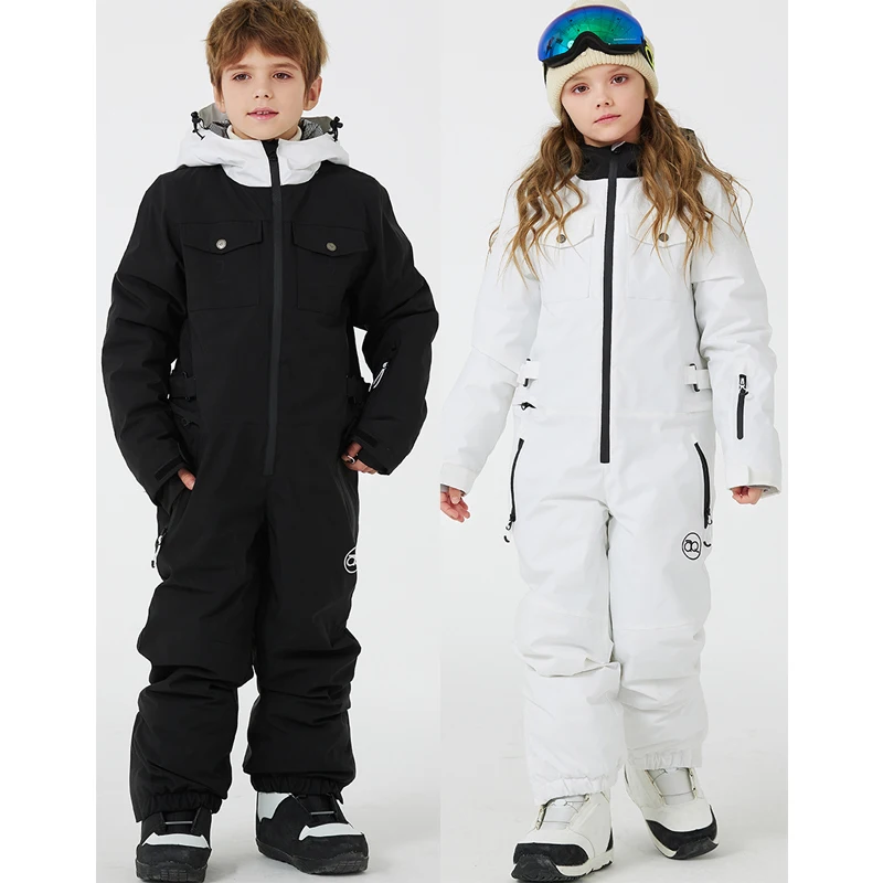 

Children's Jumpsuit, Boy or Girl Snow Suit Coverall, Skiing Snowboarding Clothing, Waterproof Winter Outdoor Sports Wear, Hot