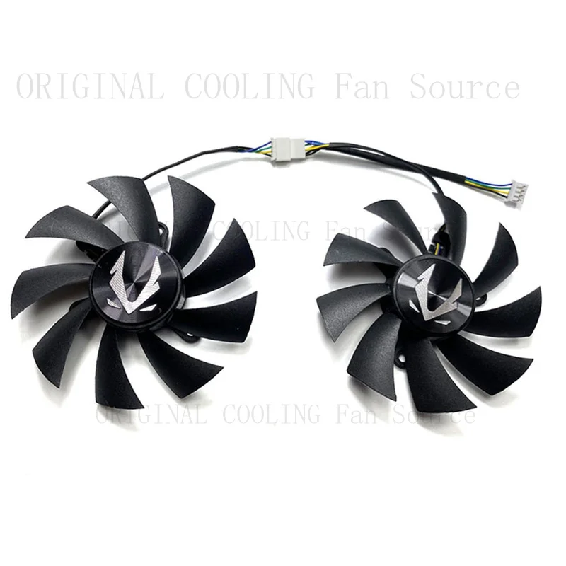 H  Cooling Fan for ZOTAC / Sotai GTX1660ti 1660SUPER RTX2060 AMP Graphics Card