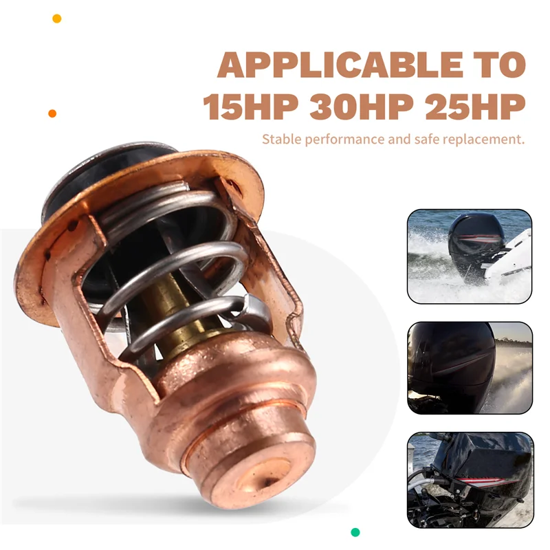 

Запасная часть подвесного мотора лодочного двигателя - термостат 60 ℃ Для Mercury Marine 855676002 8M0119207 8HP 15HP 20HP 25HP 35HP