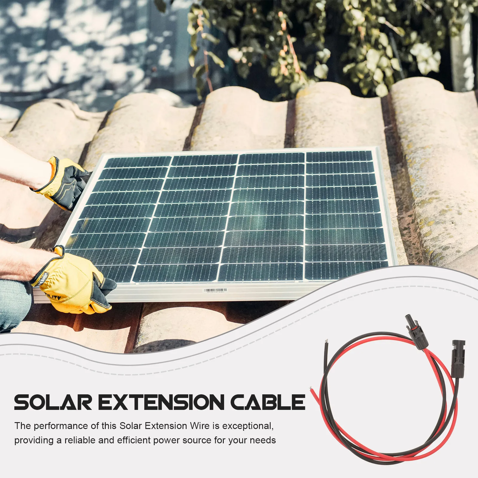 Cable conector solar de 2 piez - Solar Cable Mc4 Connector reseña y precio