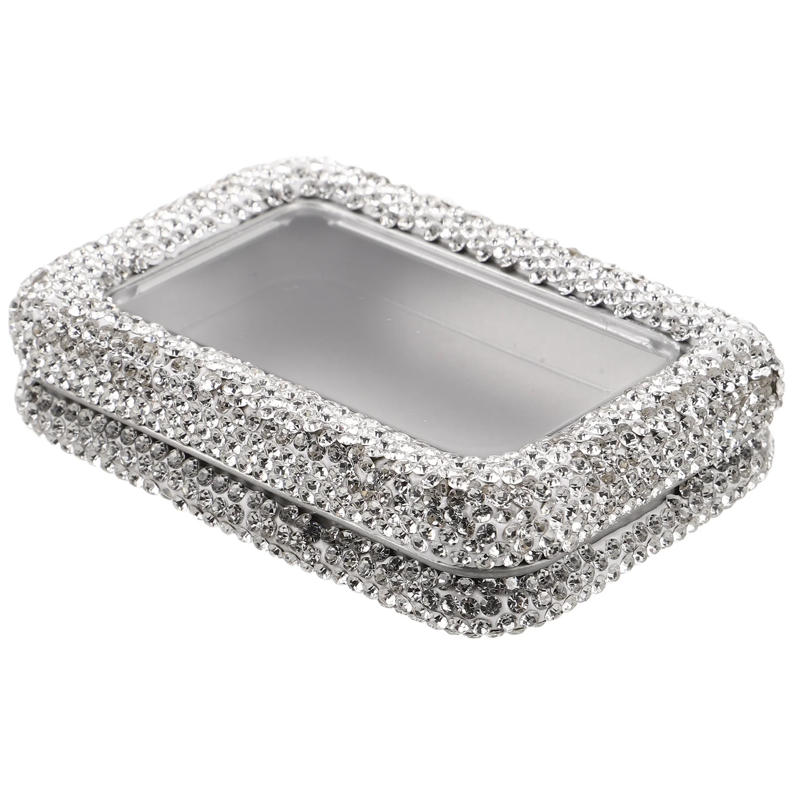 

Guitar Plectrum Organizer Holder Acoustic Display Case Pick Silver Storage Picks