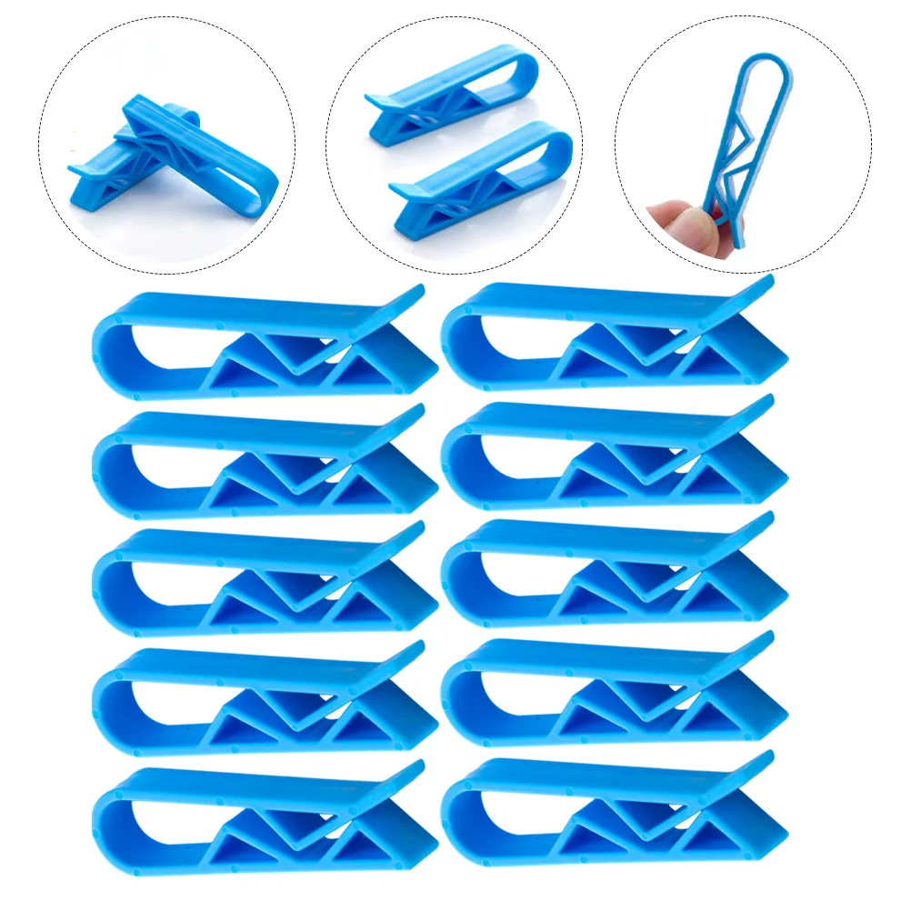 

50 Pcs Collapsible Trash Bag Holder Garbage Clip Litter Bags Fasteners Bracket Rubbish Can