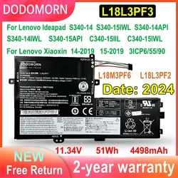 New L18L3PF3 Laptop Battery For Lenovo Ideapad S340-14 S340-15IWL/14API/14IWL/15API C340-15IIL C340-15IWL Xiao Xin 14/15-2019