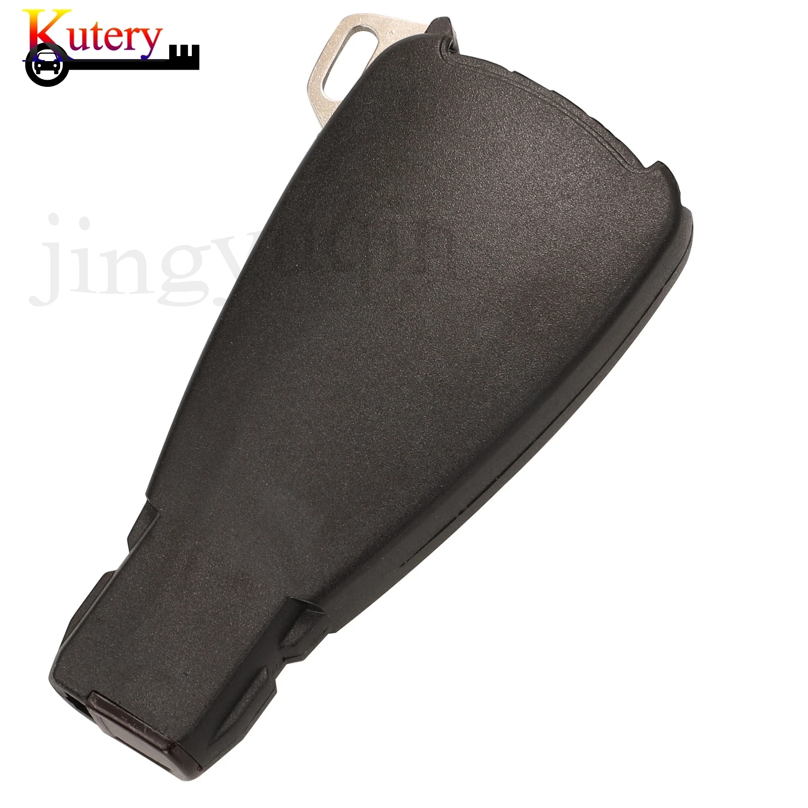 jingyuqin Remote Car Key Shell Cover Case With Old Style For Mercedes-Benz C180 1998-2004 W202 insert Blade 2/3 Buttons