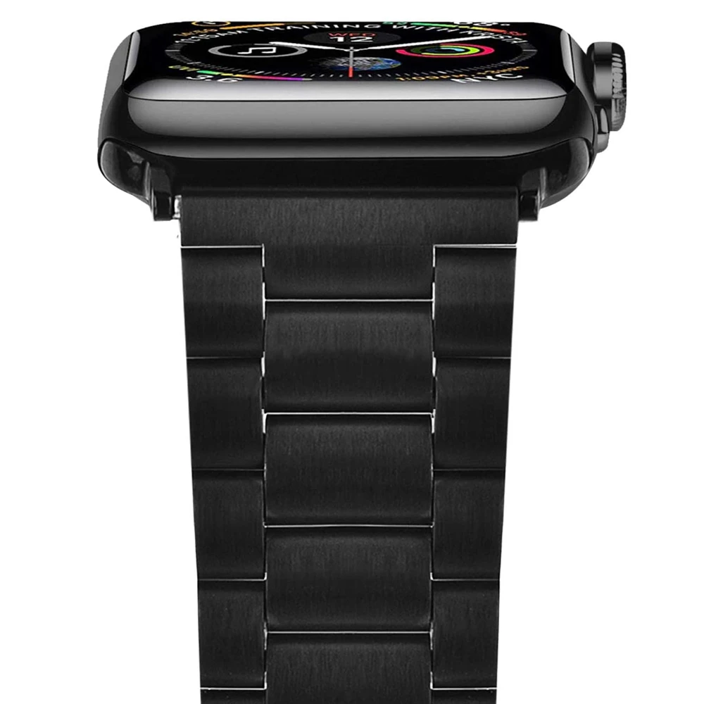 

Compatible for Apple Watch Band 42mm 44mm 38mm 40mm Stainless Steel Metal Bracelet for Apple Watch iWatch Series 5 4 3 2 1 Bands