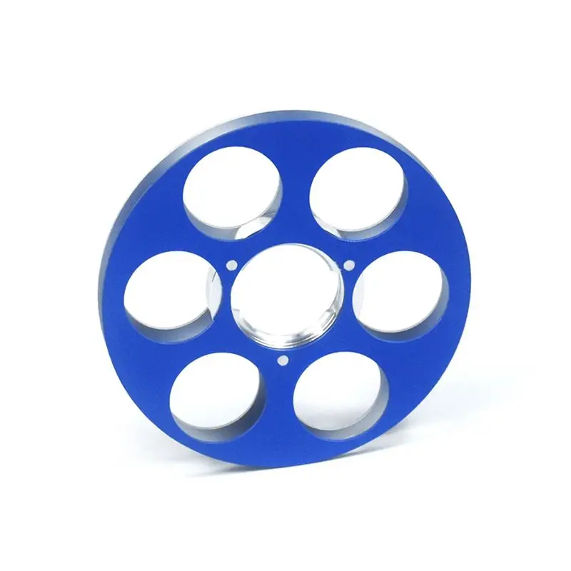 

Пустая катушка для аудиокассет с 6 отверстиями, пустая намоточная катушка, пустой NAB-хаб для рекордеров Nagra SN/SNST серии, аксессуары