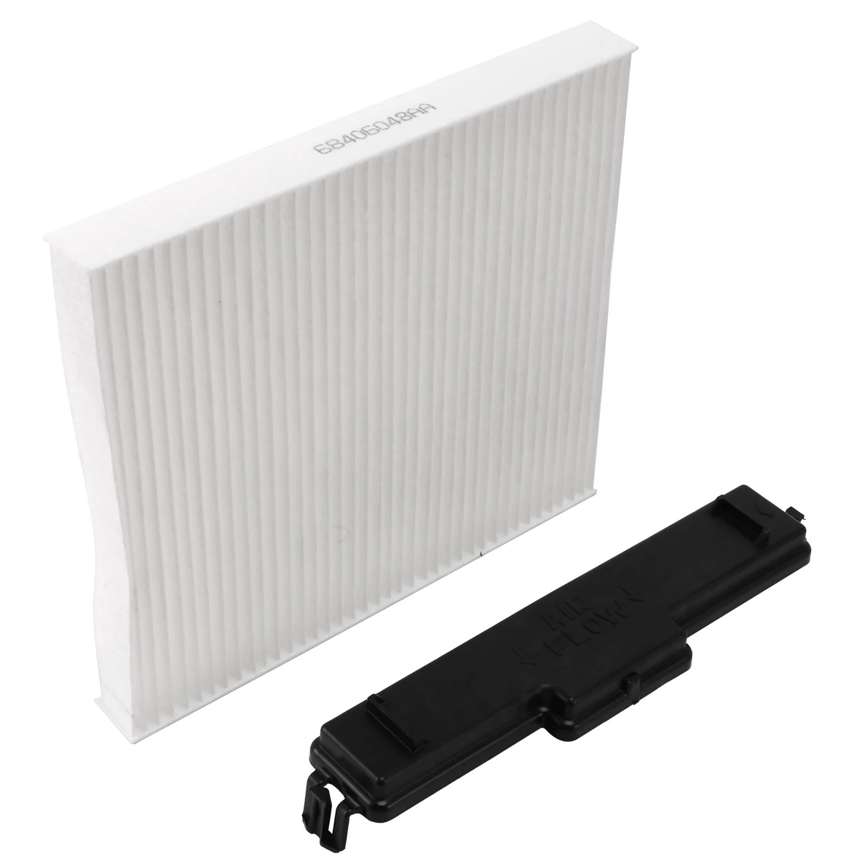 For RAM 1500 2500 3500 Cabin Air Filter Kit Cabin Air Filter & Filter Access Door 68052292AA 68318365AA