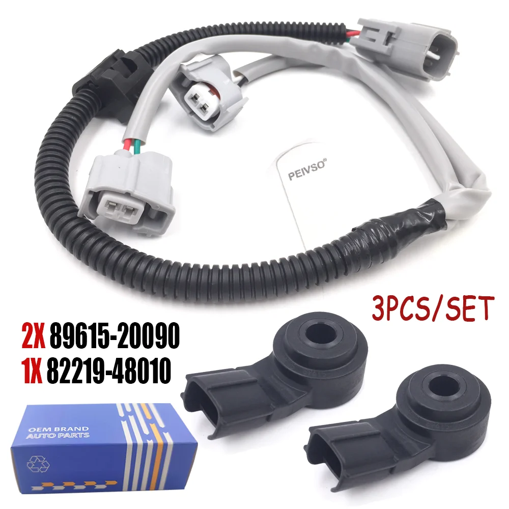 

NEW 89615-20090 82219-48010 Detonation Knock Sensor Engine Knock Sensor For Lexus Toyota Sienna 4.0L 4.7L 5.7L 2005-2009