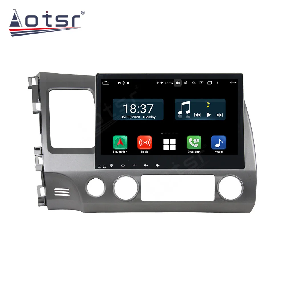 8+256GB 5G LTE Car Radio For Honda old civic Multimedia Video Player 8 Core Android12 Wireless Carplay Stereo Navigation GPS