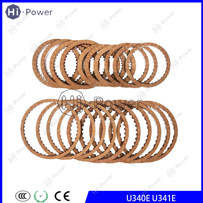 

U340E U341E U340 U341 Automatic Transmission Clutch Plate Friction Plate for Toyota Corolla YARIS Vios Gearbox Clutch Disc Kit