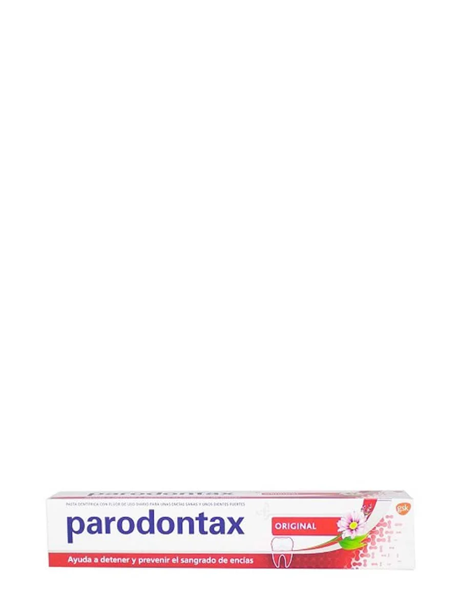 Original herbal Parodontax paste flavor mint ginger 75ml-stops and prevents bleeding gums. With fluorine.