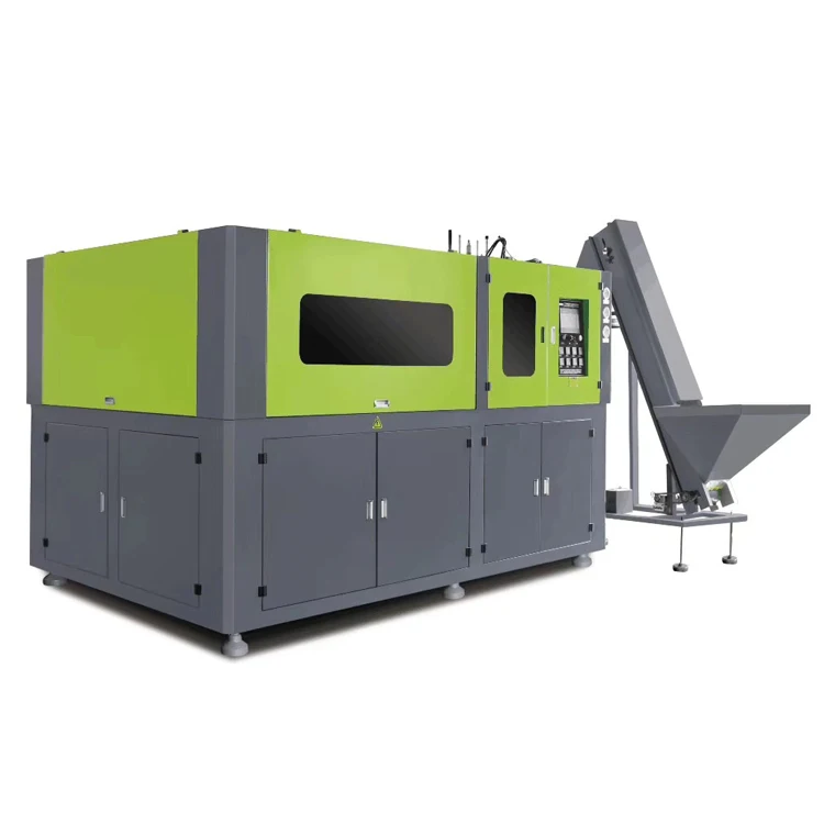 Machine Blowing Plastic Blowing Machine Fully Automatic 4 Cavity 500ML Small Plastic Bottle Making Machine / PET Bottle Blower /