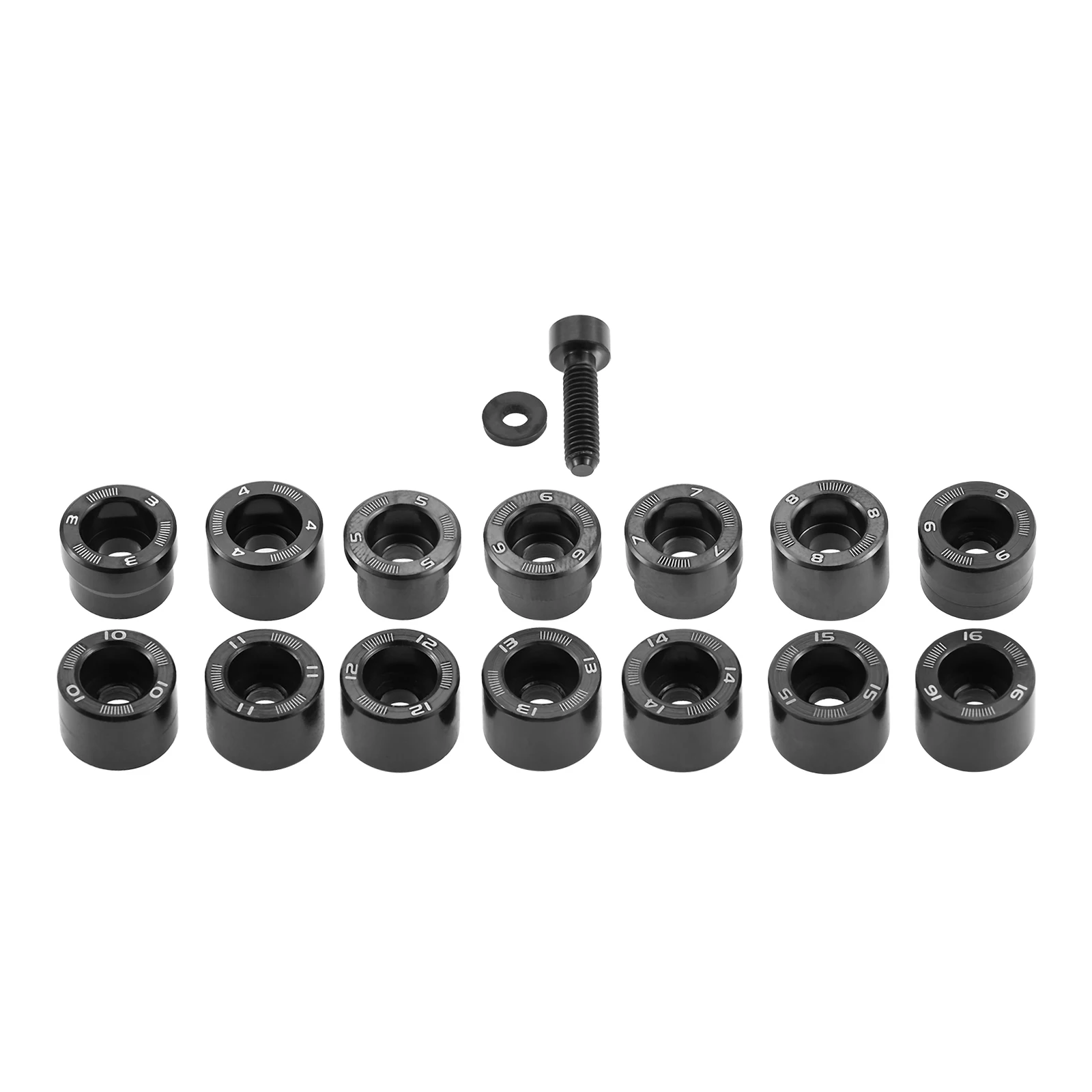 1PC Black Golf Weight Screw Compatible for 2025 Taylormade QI35, QI35 LS, QI35 Max Driver 3/4/5/6/7/8/9/10/11/12/13/14/15/16g