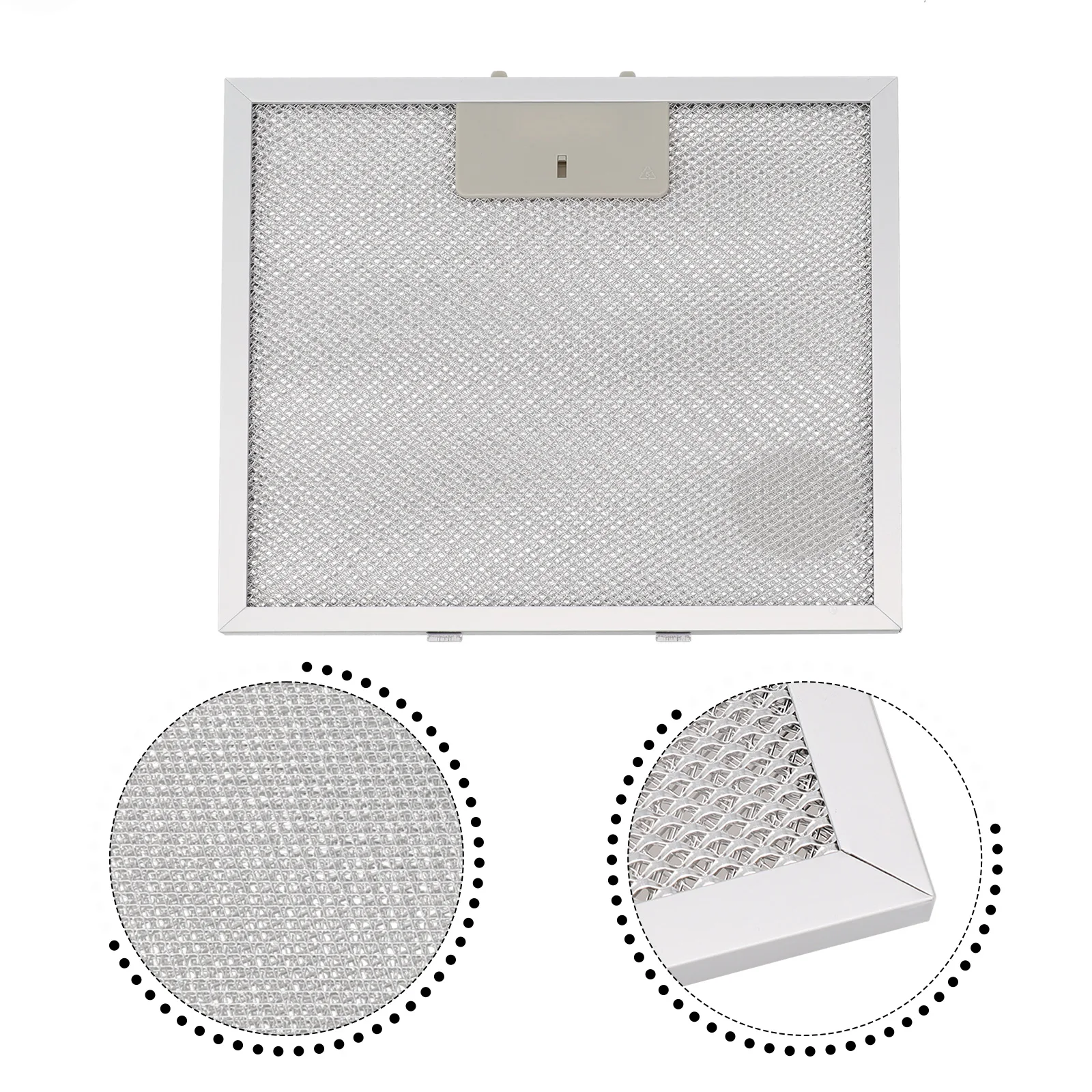 1Pcs 270x250x9mm Range Hood Filter Cooker Hood Grease Filter Kitchen Extractor Ventilation Aluminium Aspirator Filter Mesh