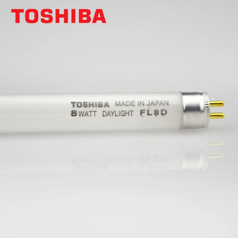 TOSHIBA FL6D FL8D  FL10T8D FL10D 6W 8W 10W Daylight fluorescent lamps 6W8W10W tube,1 piece