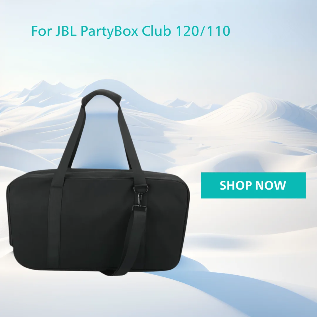 لـ JBL PartyBox Club 120/110 حقيبة تخزين السفر حافظة واقية مقاومة للغبار والأوساخ #4