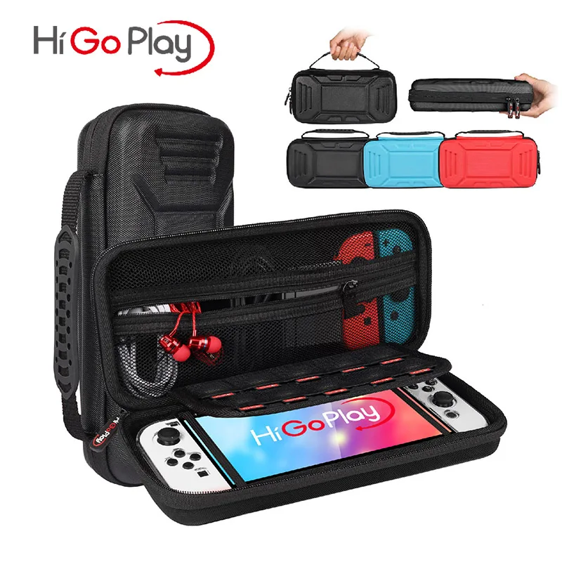 

Hard Carry Case for Nintendo Switch & OLED Model ProtectivePortable Travel Carry Case Shell Pouch for Nintendo Switch Console