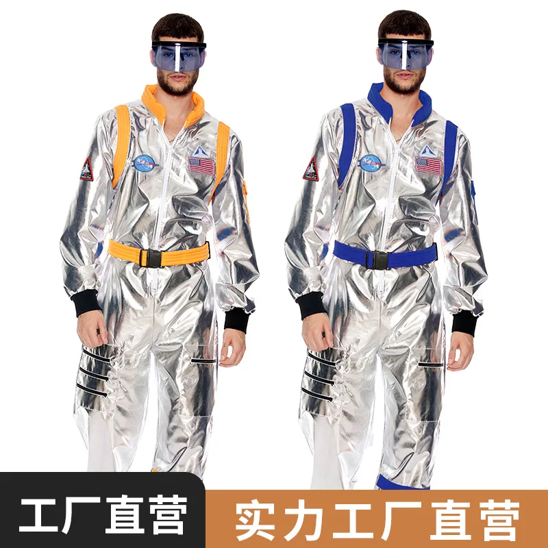 Deluxe Boys Girls White Space Astronaut Costume Suitable For Book Week Halloween Carnival Out Space Themed Party Kids Costumes