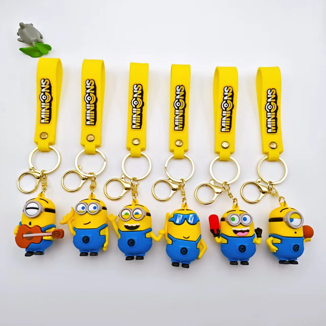Ich - Einfach Unverbesserlich Minions Personalisierter Kreativer Schlüsselanhänger, Schüler-Schultaschen-Rucksack Exquisiter Dekorativer Anhänger Geschenk Großhandel – Detail 8