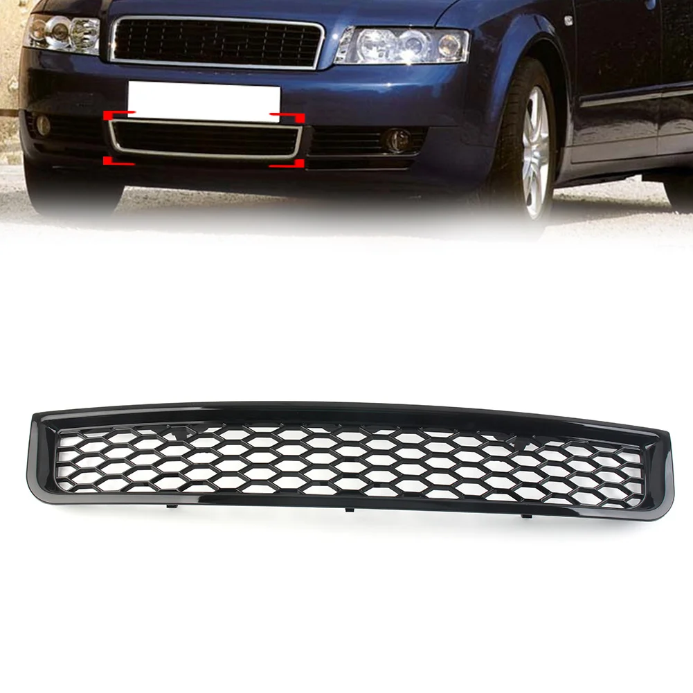 

Car Front Bumper Honeycomb Grill Lower Mesh Grille 8E0807647 For Audi A4 B6 2001 2002 2003 2004 2005